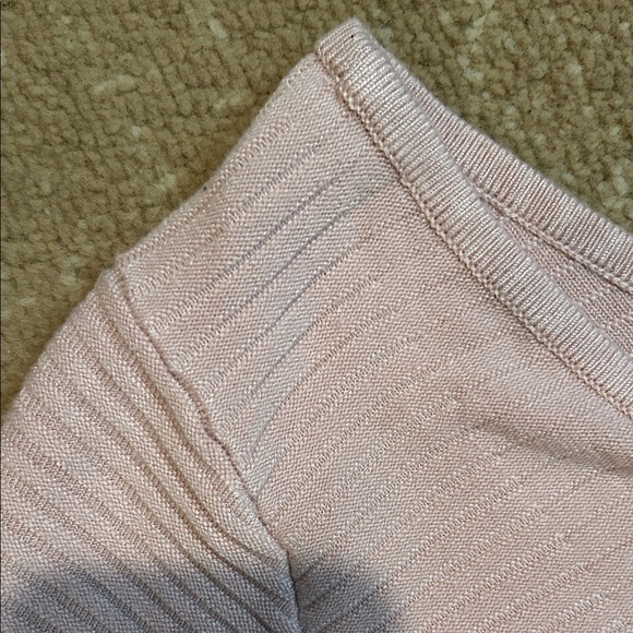 Guess Light Pink Ribbed Mini Dress - Picture 4 of 5